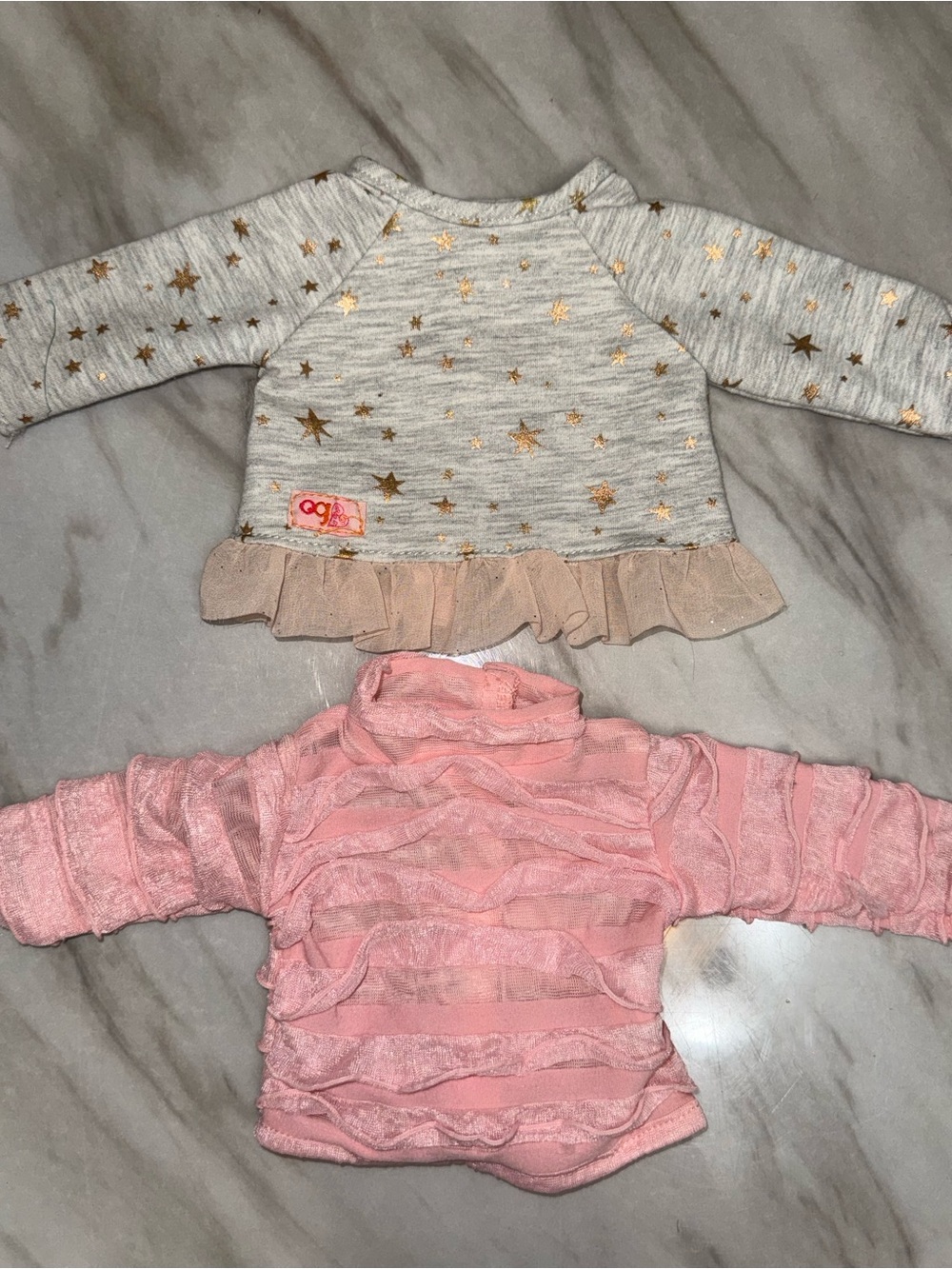 Our Generation 18” doll long sleeve shirts for dolls